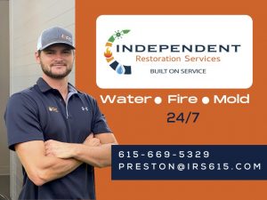 Independent Restoration Services - Middle Tennessee Owner, Preston Weatherford.